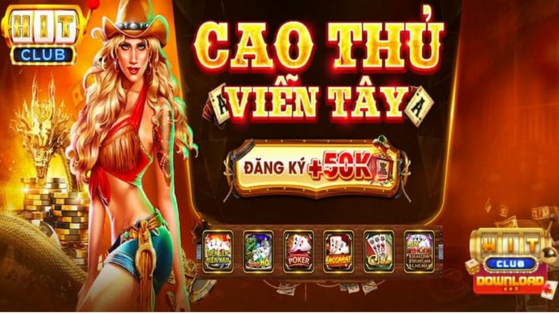 Concept cổng game Hit Club