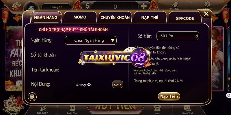 Nạp tiền SunVn Vip