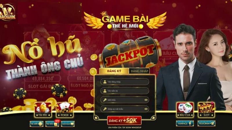 giao dịch tại cổng game bài Baowin 