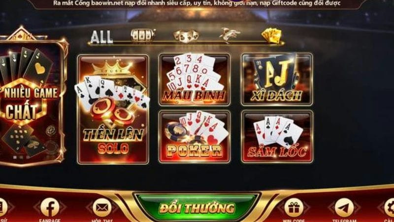 Game bài đổi thưởng Baowin