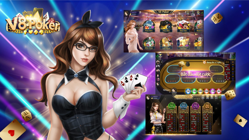 Truy cập sảnh game tài xỉu V8 Poker 