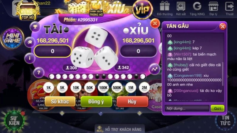 tài xỉu tongclub